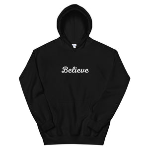 Believe Cursive Hoodie