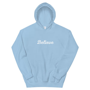 Believe Cursive Hoodie